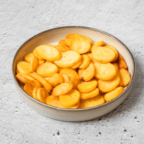 Aardappelschijfjes klein