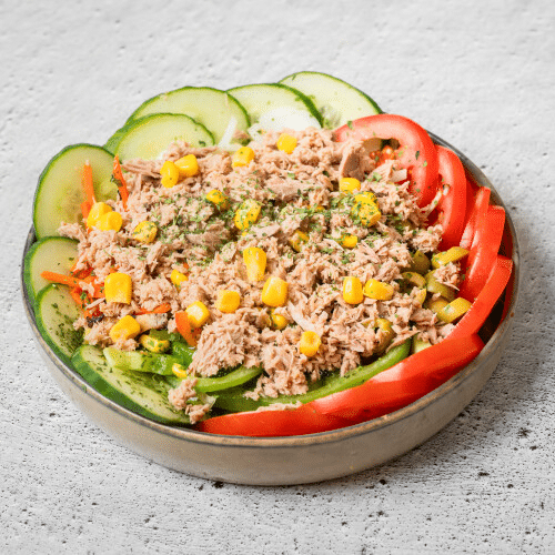 Vismix salade