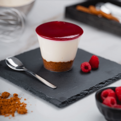 Raspberry cheesecake