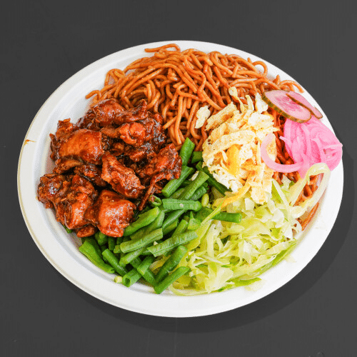 Bami met ketjap kipfilet