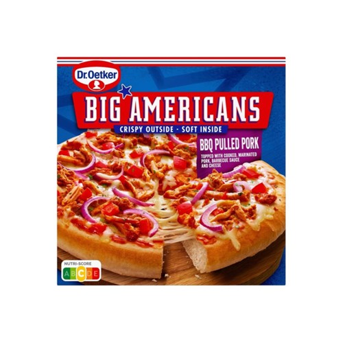 Dr. Oetker pizza bbq pulled pork doos 420 gr