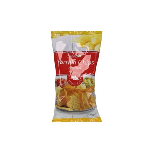 SPAR tortilla chips naturel 200 gram