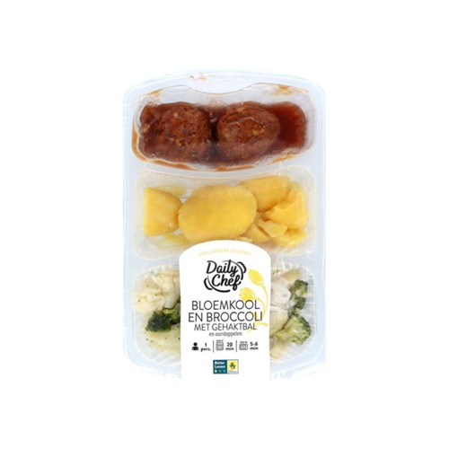 Daily Chef bloemkool met gehaktbal  500 gram