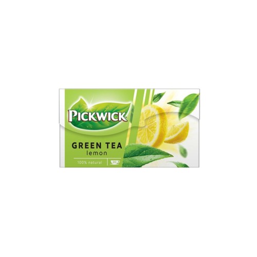 Pickwick groene thee original lemon 40 gram