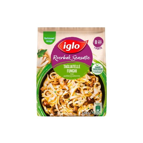 Iglo roerbak sensatie tagliatelle bospaddestoelen