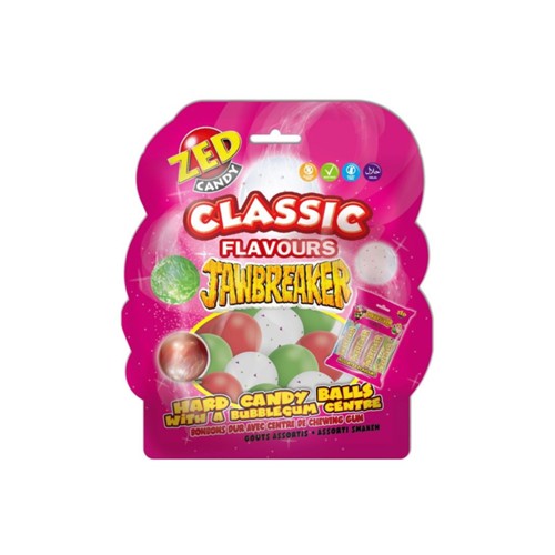 Zed Candy jawbreakers classic flavours 132 gr