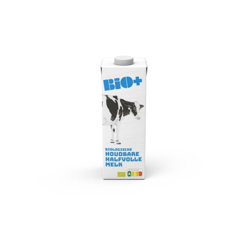 Bio+halfvolle melk houdbaar 1 liter