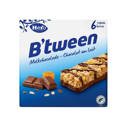 Hero B'tween melkchoco 150 gram