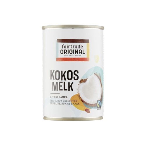Fair Trade kokosmelk 400 ml