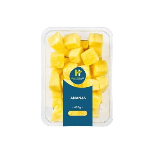 Healthy Hand Ananas blokjes 400gr
