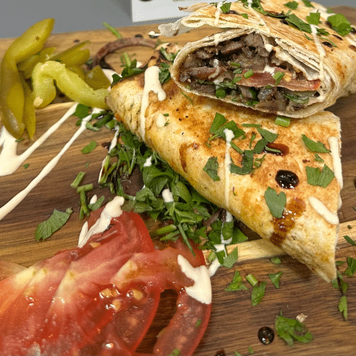 Syrische vlees shoarma