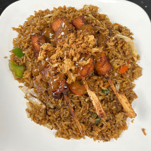 Nasi goreng saté