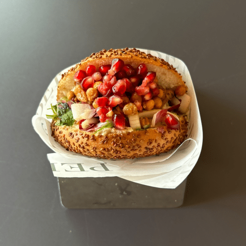 Simit baba ganoush