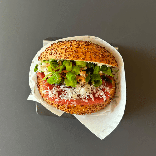 Simit carpaccio