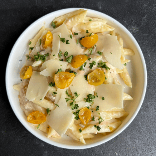 Penne al salmone