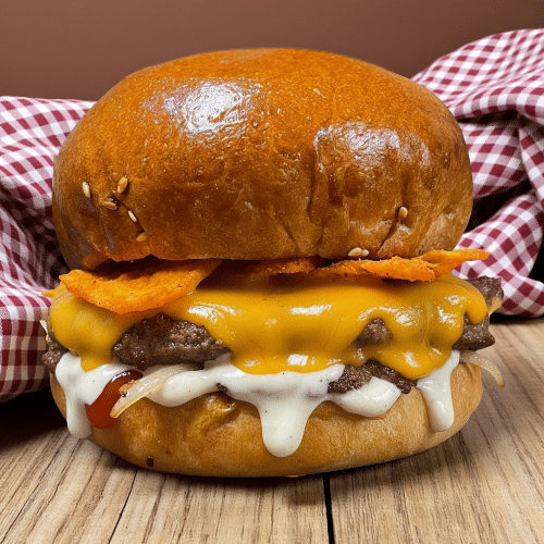 Chipsy crunch smash burger