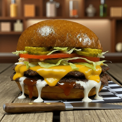 Smash burger classic