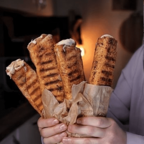 Chicken shawarma wrap
