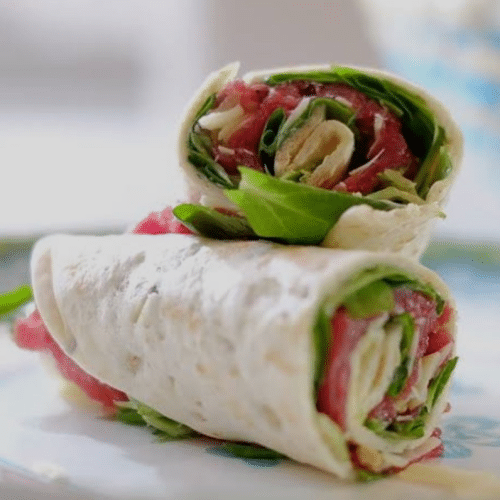 Wrap carpaccio