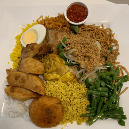 Berkat (Javaanse rijsttafel)