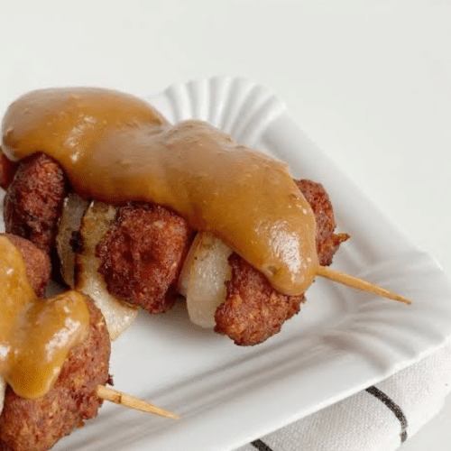 Berenhap met saus