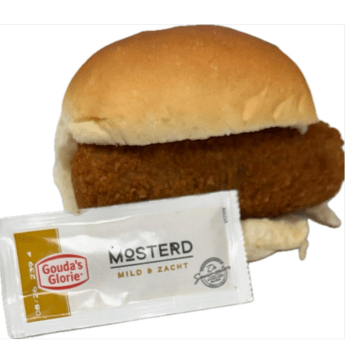 Broodje kwekkeboom kroket