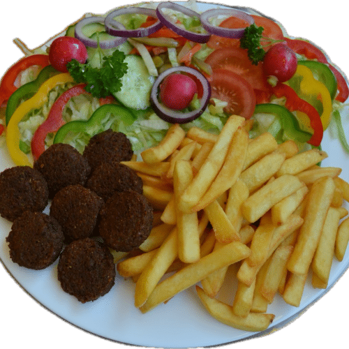 Falafel schotel