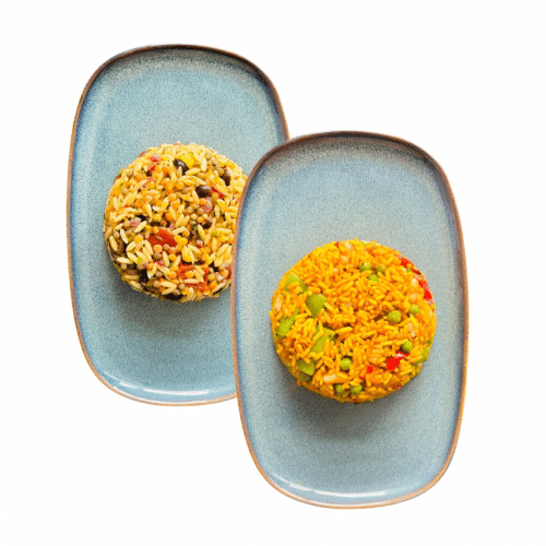 Orzo en paella vegan pakket - 20 kant-en-klare maaltijden