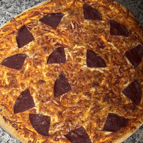 Pizza sucuk