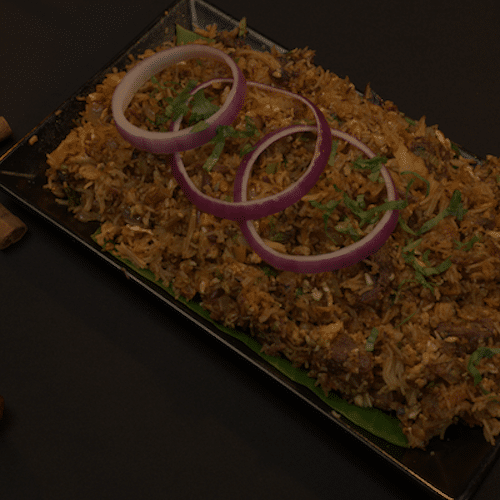 Idiyappam mutton kottu