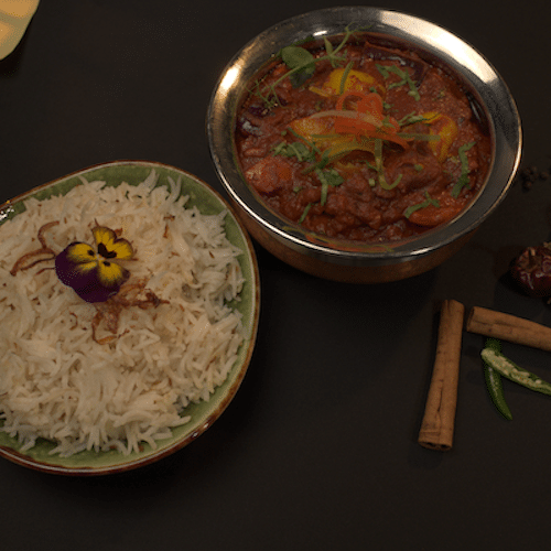 Kadai mutton