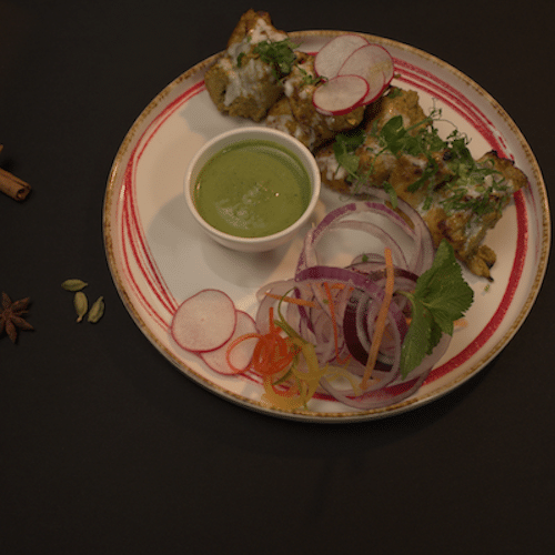 Lahsuni chicken tikka