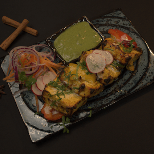 Lahsuni paneer tikka