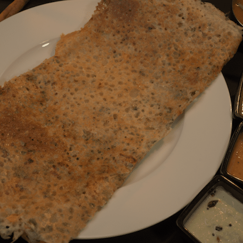 Onion rava dosa