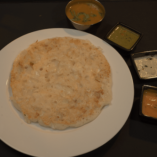 Onion uttappam