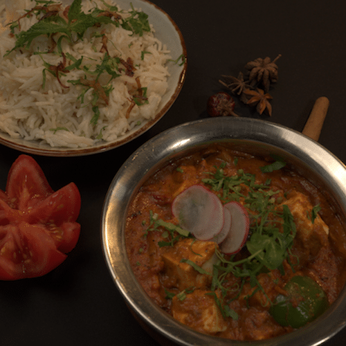 Paneer jalfrezi