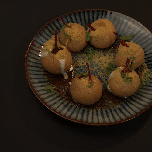 Sev dahi puri