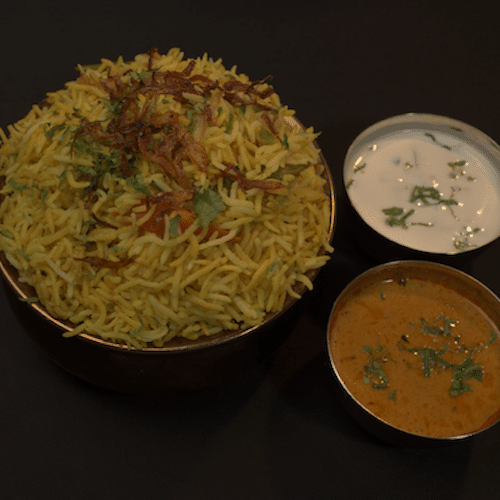 Veg dum biryani