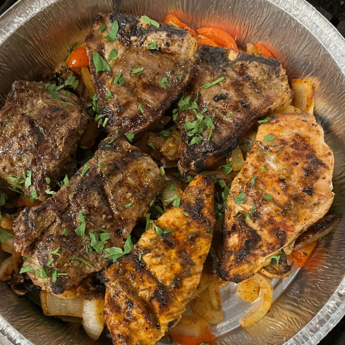 Mixed grill schotel
