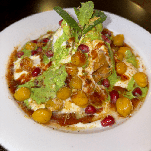Samosa chaat