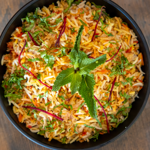 Vegetable biryani