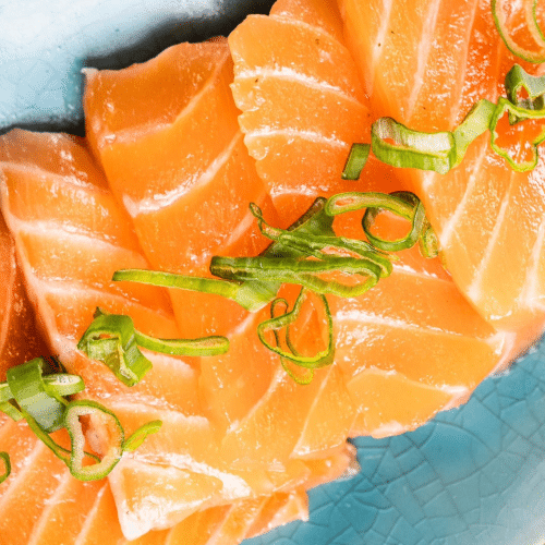 Zalm sashimi