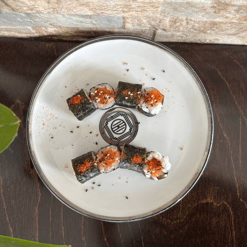 Spicy tartar zalm maki