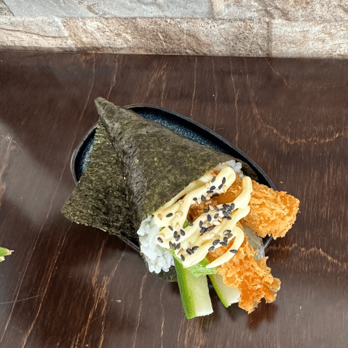 Tempura ebi handroll