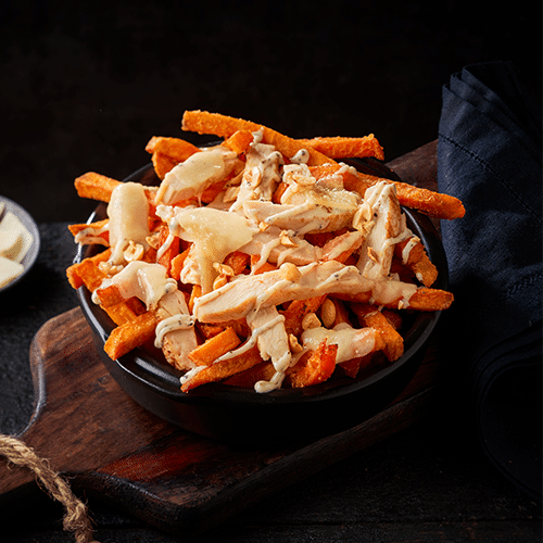 Loaded fries truffel en parmezaan