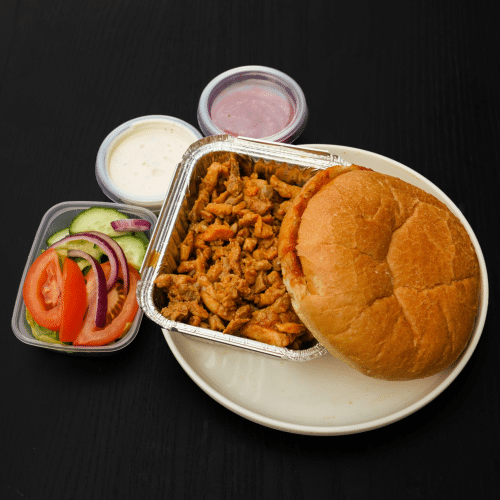 Broodje kipshoarma groot