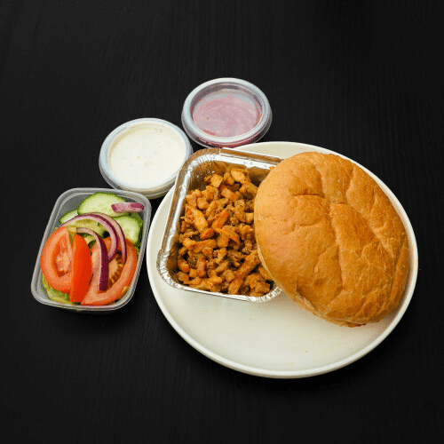 Broodje kipshoarma klein