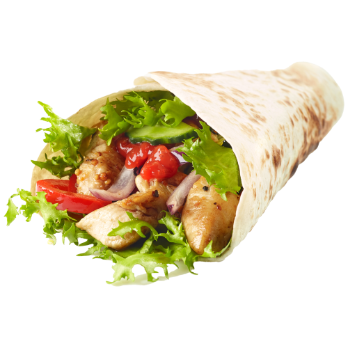 Wrap kippenborst