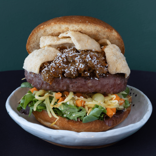 Angus burger boom boom bali