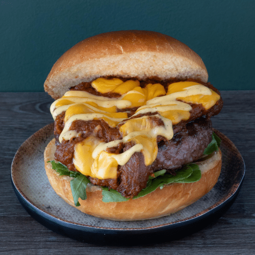Angus burger the smokey brisket